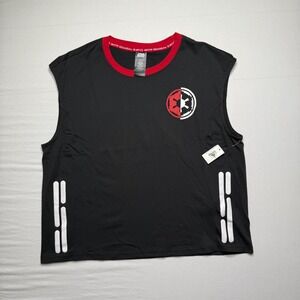 Disney Parks Tank Top Mens XL Black Star Wars Galaxy's‎ Edge Loyal To Empire NEW